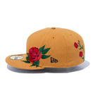 59FIFTY Rose Embroidery タン