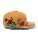 59FIFTY Rose Embroidery タン