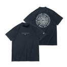 【ゴルフ】 ミドルネック 半袖 鹿の子 Tシャツ Originators of the True Fitted サークルロゴ ネイビー