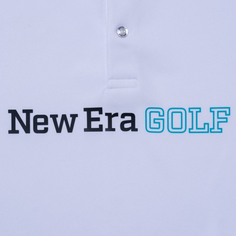 【ゴルフ】半袖 鹿の子 ポロシャツ クラシックロゴ ホワイト - 13272888-S | NEW ERA ニューエラ公式オンラインストア
