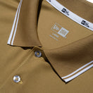 【ゴルフ】半袖 鹿の子 ポロシャツ クラシックロゴ カーキ - 13272889-S | NEW ERA ニューエラ公式オンラインストア