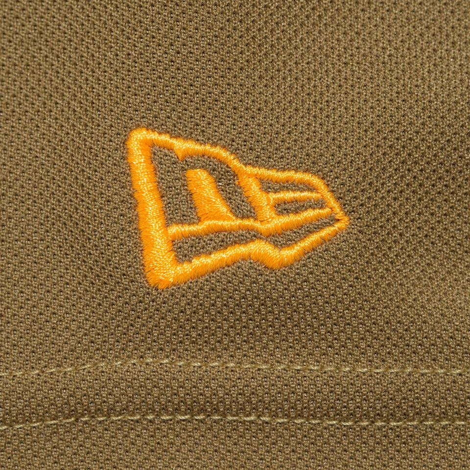 【ゴルフ】半袖 鹿の子 ポロシャツ クラシックロゴ カーキ - 13272889-S | NEW ERA ニューエラ公式オンラインストア