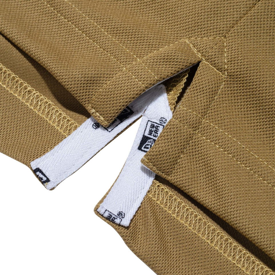 【ゴルフ】半袖 鹿の子 ポロシャツ クラシックロゴ カーキ - 13272889-S | NEW ERA ニューエラ公式オンラインストア