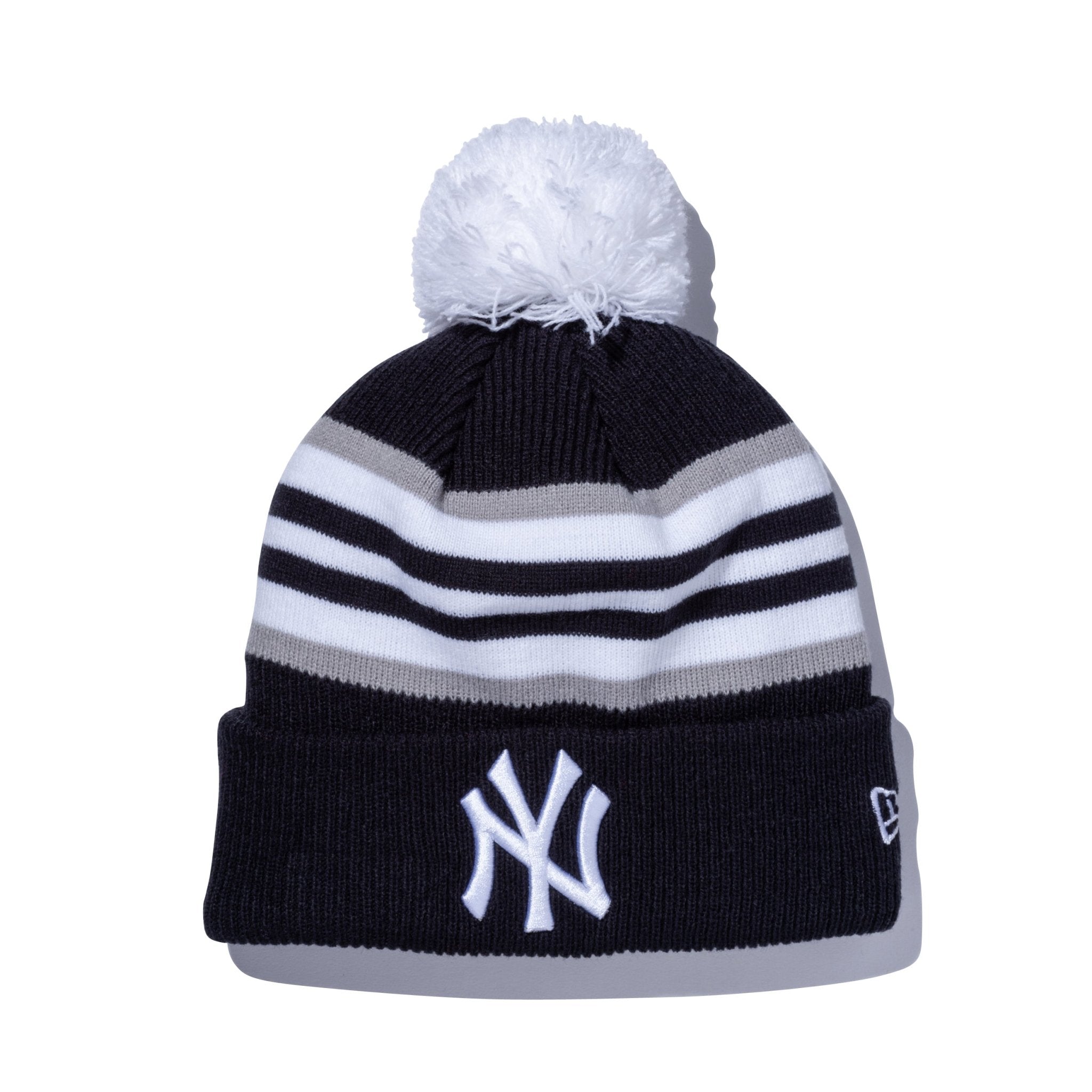 ニューヨーク・ヤンキース　NEW ERA　ニット帽　ポンポン 楽天市場】☆NEW ERA ニューエラ ニット帽 ポンポンニット