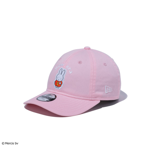キッズ Child 9TWENTY miffy ミッフィー new era アーチロゴ ピンク