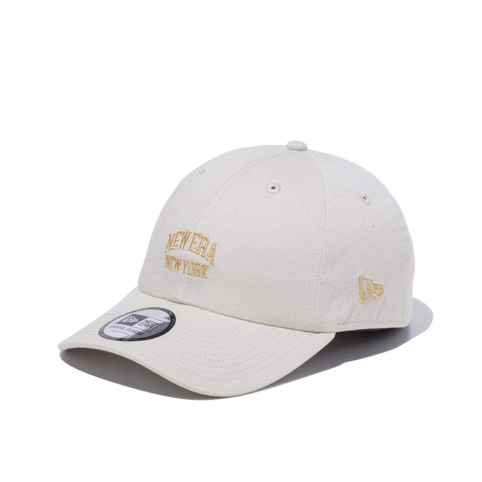 カジュアルクラシック College Logo カレッジロゴ NEW ERA NEW YORK ストーン