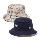 バケット01 MLB Reversible Hat リバーシブルハット ニューヨーク・ヤンキース ネイビー