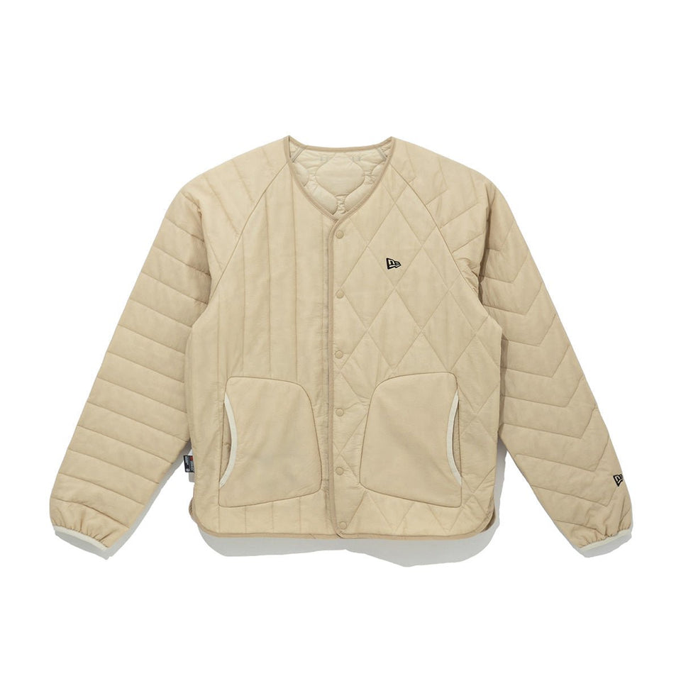 キルティングジャケット パッカブル ストーンベージュ | ニューエラ
