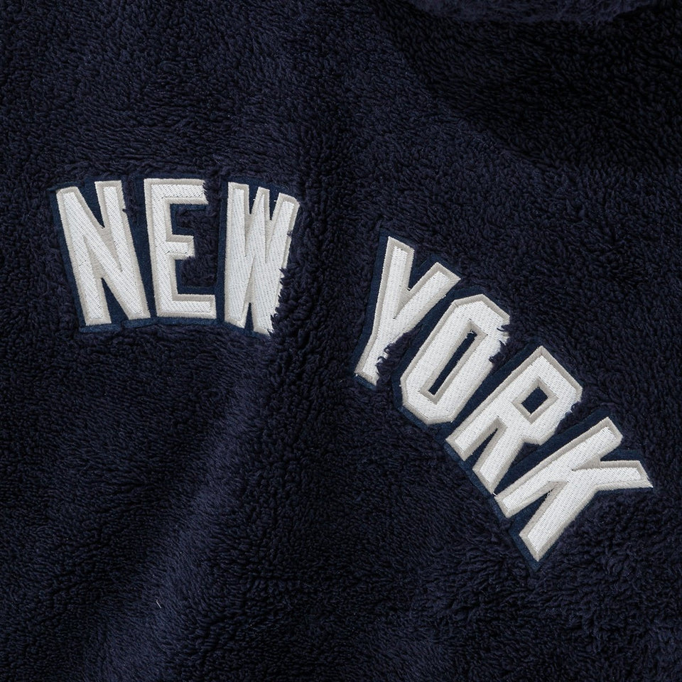 フルジップフーディー ソフトボアフリース ニューヨーク・ヤンキース ネイビー - 13355118-S | NEW ERA ニューエラ公式オンラインストア