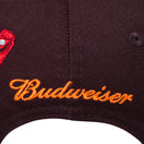 9TWENTY Budweiser バドワイザー ボウタイ アウトライン バーントウッド