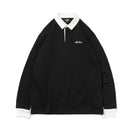 【ゴルフ】 長袖 ラグビーシャツ ヘビーウェイト ブラック - 13762712-S | NEW ERA ニューエラ公式オンラインストア