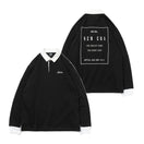 【ゴルフ】 長袖 ラグビーシャツ ヘビーウェイト ブラック - 13762712-S | NEW ERA ニューエラ公式オンラインストア