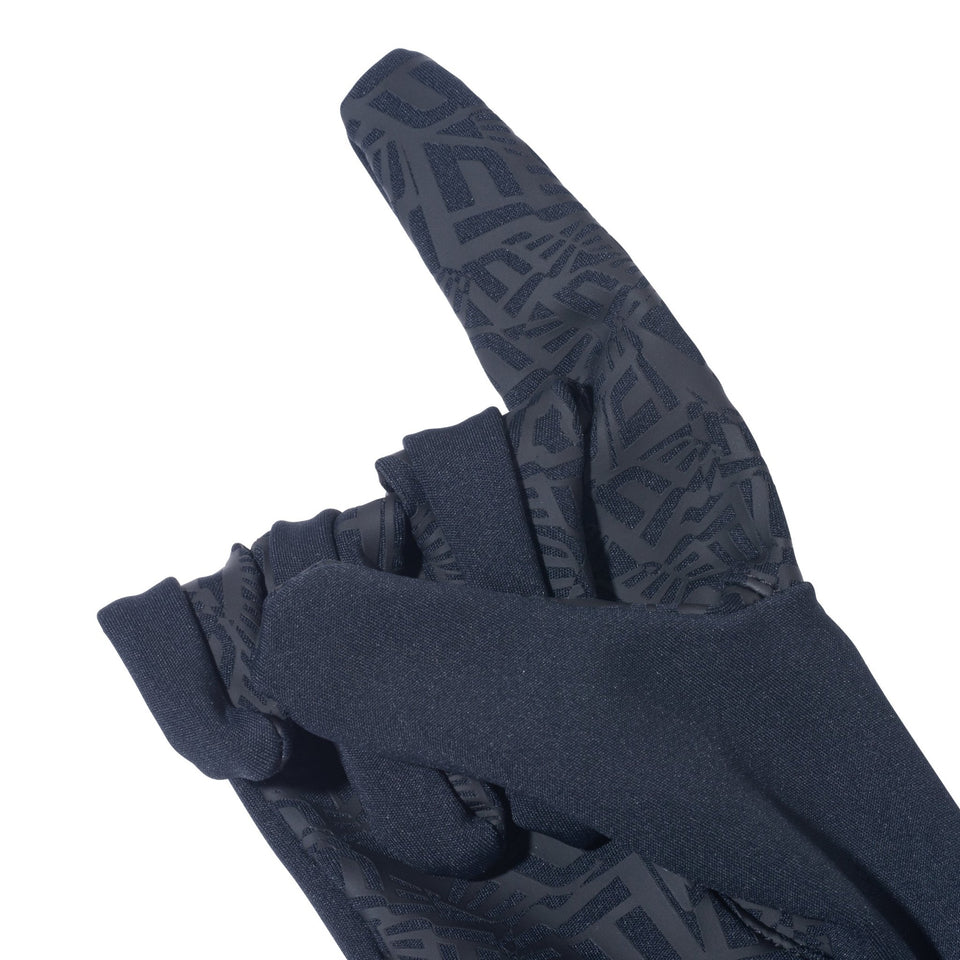 フリース ウォーマーグローブ ブラック/リフレクトゴールド - 13772527-S | NEW ERA ニューエラ公式オンラインストア