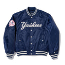 ナイロン スタジアムジャケット ニューヨーク・ヤンキース スクリプトロゴ ネイビー - 13803142-S | NEW ERA ニューエラ公式オンラインストア