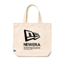 ライトトートバッグ 14L フラッグロゴ アイボリー × ブラック - 13518021-OSFM | NEW ERA ニューエラ公式オンラインストア