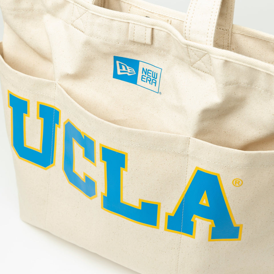 ユーティリティ キャンバストート 14L UCLA ナチュラル × マリンブルー メリットゴールド - 13529449-OSFM | NEW ERA ニューエラ公式オンラインストア