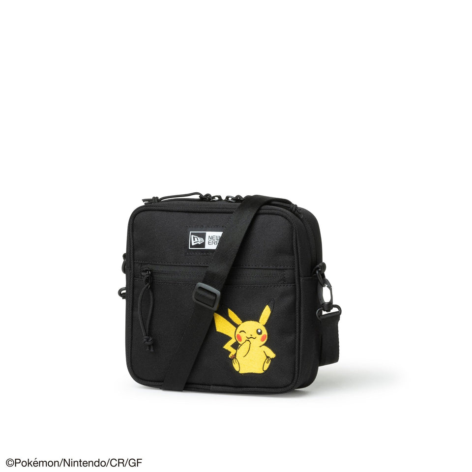 スクエア ショルダーポーチ 1.5L Pokémon ポケモン ピカチュウ ブラック - 14124524-OSFM | NEW ERA ニューエラ公式オンラインストア