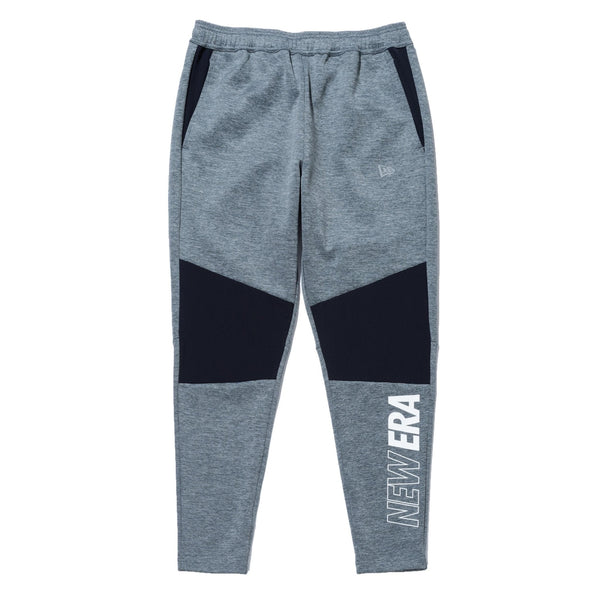 NEW ERA ウォームアップジャケット・パンツ グレー上下(上M/下L) ウォームアップジャケット ワードマーク ブラック × ホワイト