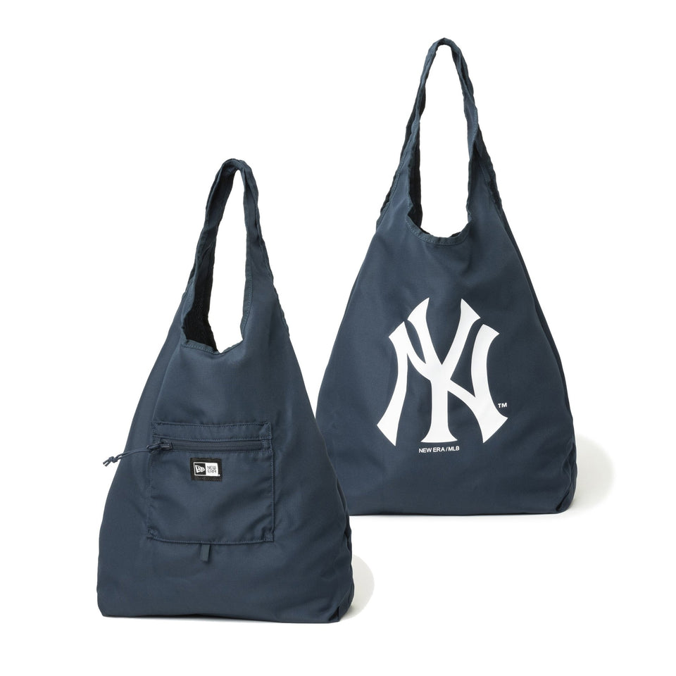 エコトートバッグ 22L パッカブル ニューヨーク・ヤンキース ネイビー - 13772554-OSFM | NEW ERA ニューエラ公式オンラインストア