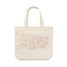キャンバストート 22L JEAN MICHEL BASQUIAT ジャン=ミシェル・バスキア LOVE IS A LIE LOVER=LIAR アイボリー - 13772568-OSFM | NEW ERA ニューエラ公式オンラインストア