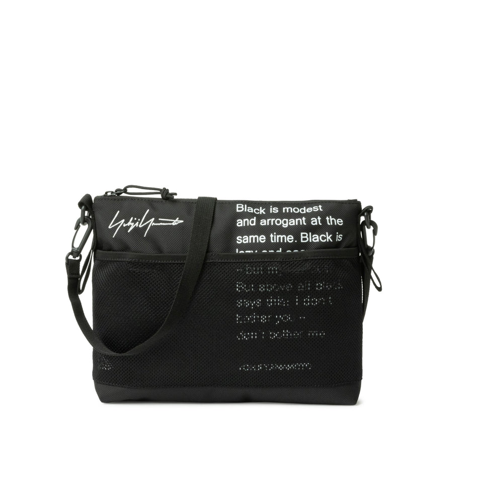 サコッシュ 2.5L Yohji Yamamoto SS23 Black ブラック - 13505556-OSFM | NEW ERA ニューエラ公式オンラインストア