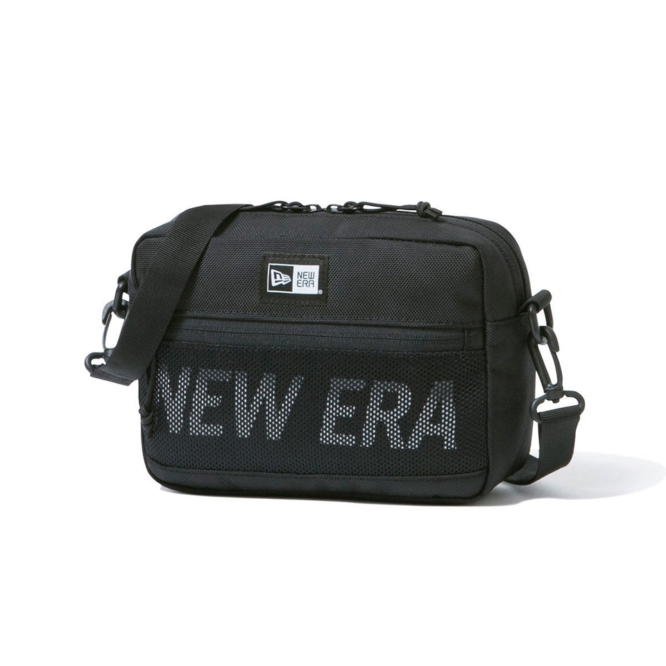 ショルダーポーチ ラージ 2L プリントロゴ ブラック × ホワイト - 12325633-OSFA | NEW ERA ニューエラ公式オンラインストア