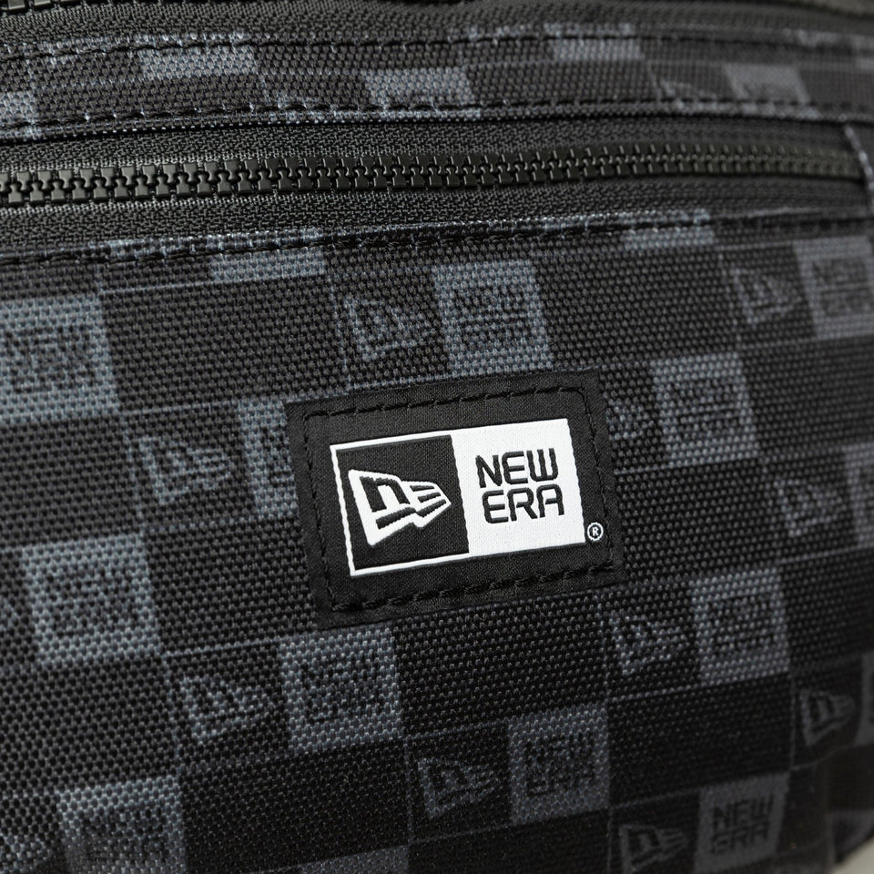 ウエストバッグ 2L ボックスロゴ モノグラム/ブラック