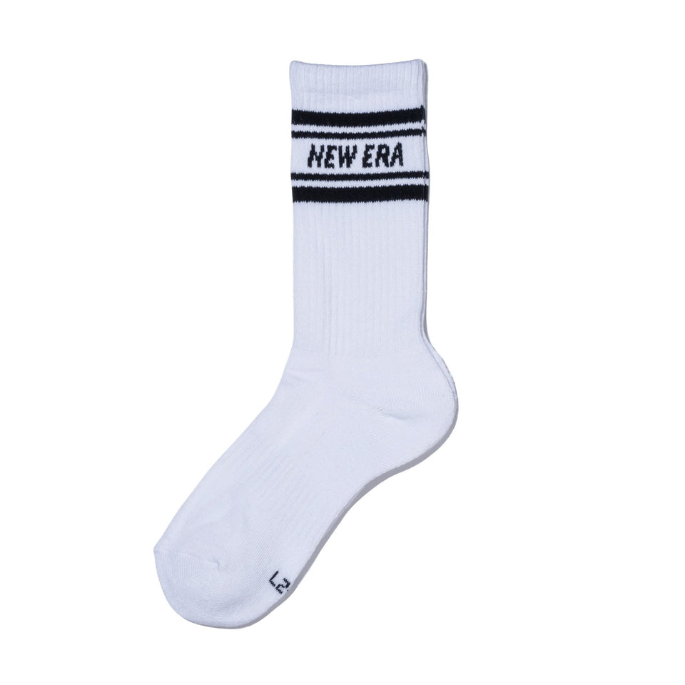 ソックス クルー 3ペア ライン ホワイト - 13517761-2123 | NEW ERA ニューエラ公式オンラインストア