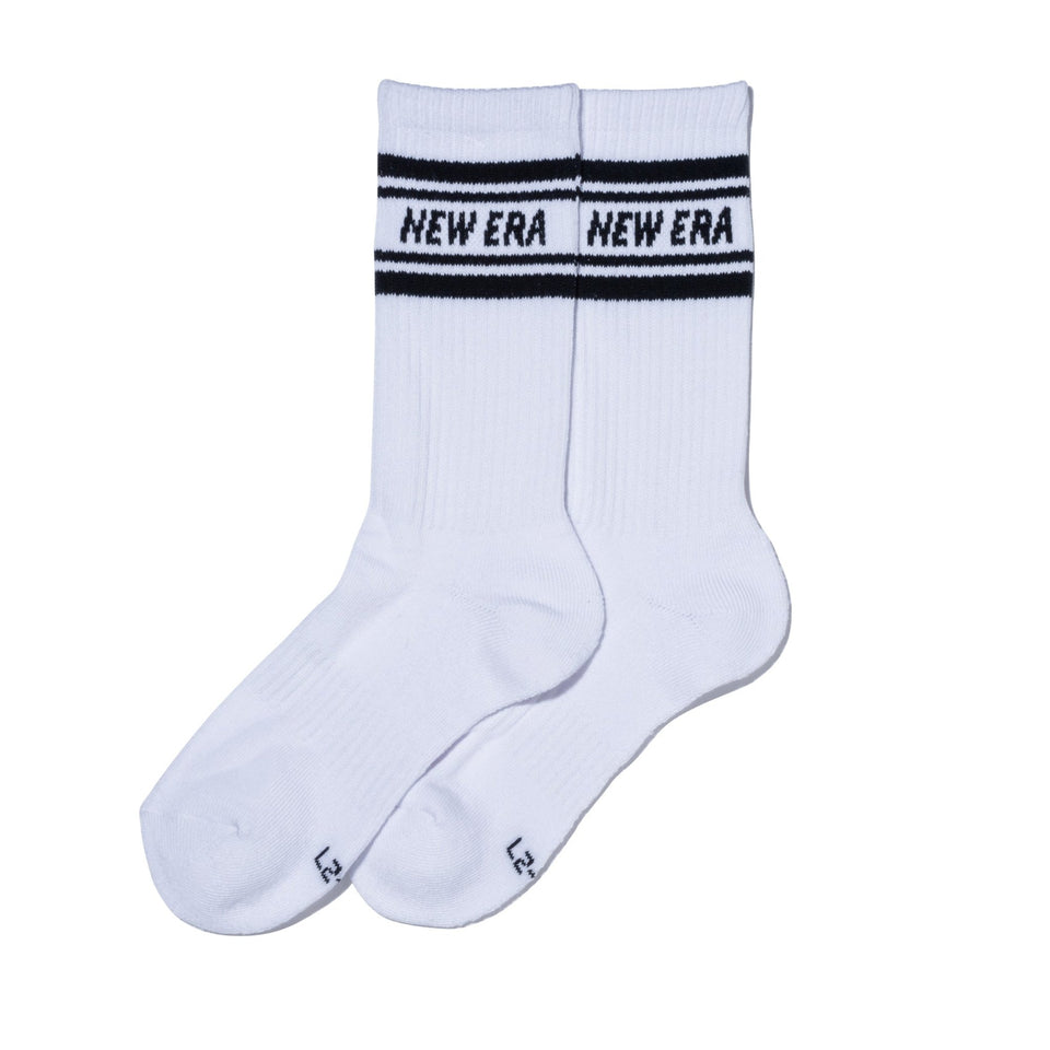 ソックス クルー 3ペア ライン ホワイト - 13517761-2123 | NEW ERA ニューエラ公式オンラインストア