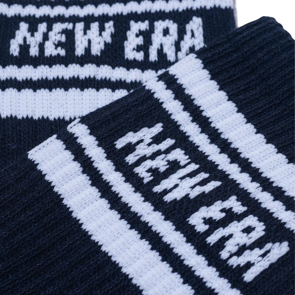 ソックス クルー 3ペア ライン ネイビー - 13517762-2123 | NEW ERA ニューエラ公式オンラインストア