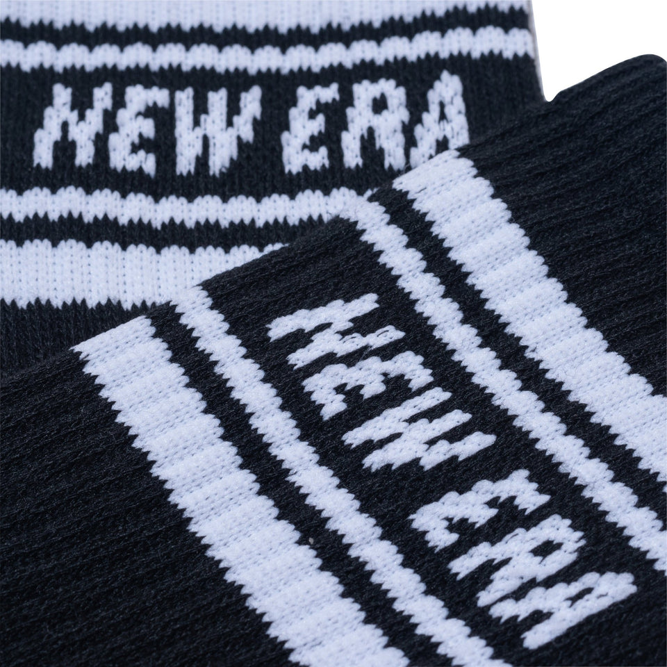 ソックス クルー 3ペア ライン ブラック - 13517763-2123 | NEW ERA ニューエラ公式オンラインストア