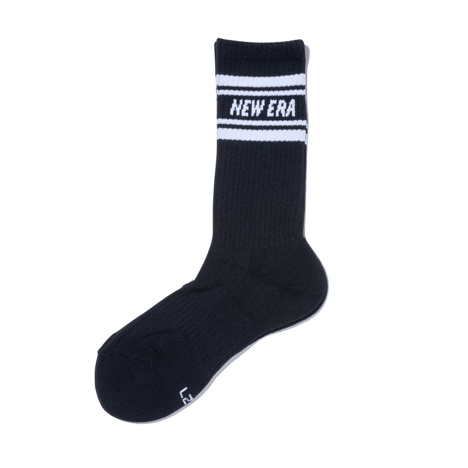 ソックス クルー 3ペア ライン ブラック - 13517763-2123 | NEW ERA ニューエラ公式オンラインストア