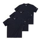 3-Pack 半袖 パフォーマンス Tシャツ ブラック - 13561860-S | NEW ERA ニューエラ公式オンラインストア