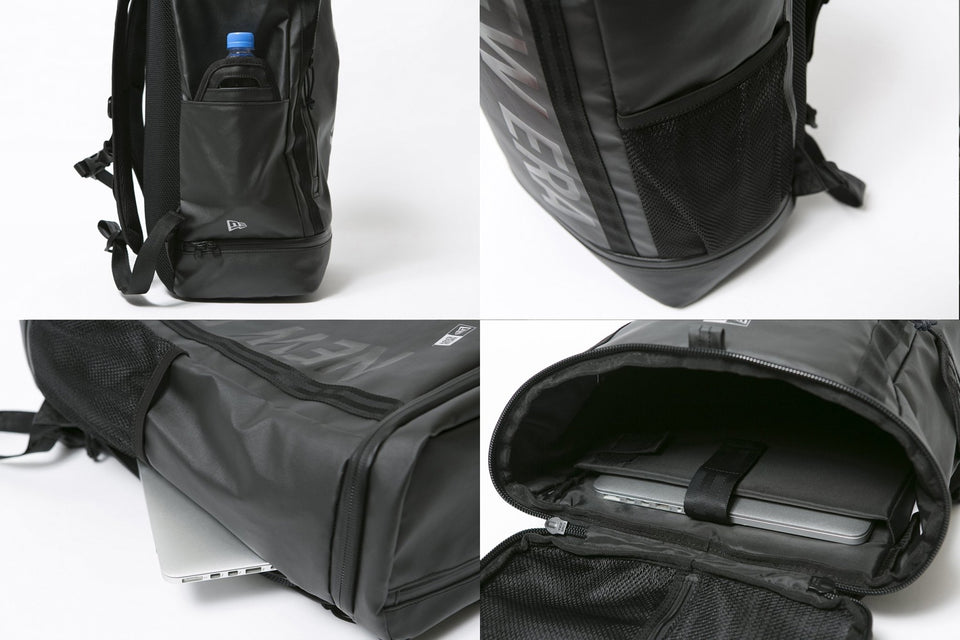 ボックスパック 32L プリントロゴ TPUブラック × ブラック - 12326108-OSFA | NEW ERA ニューエラ公式オンラインストア