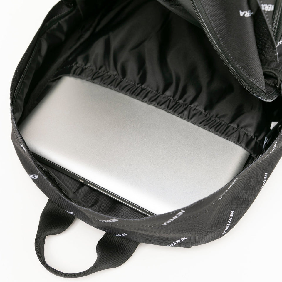 キャンパスパック 35L ボックスロゴ モノグラム/ブラック