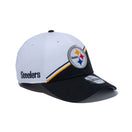 39THIRTY NFL SIDE LINE 2023 ピッツバーグ・スティーラーズ ホワイト × ブラック グレーアンダーバイザー - 13717096-SM | NEW ERA ニューエラ公式オンラインストア