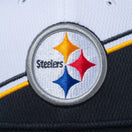 39THIRTY NFL SIDE LINE 2023 ピッツバーグ・スティーラーズ ホワイト × ブラック グレーアンダーバイザー - 13717096-SM | NEW ERA ニューエラ公式オンラインストア