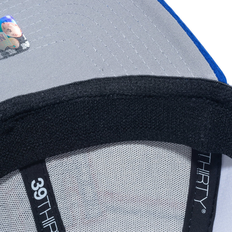 39THIRTY NFL SIDE LINE 2023 ニューヨーク・ジャイアンツ ホワイト × ブルー グレーアンダーバイザー - 13717099-SM | NEW ERA ニューエラ公式オンラインストア