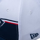 39THIRTY NFL SIDE LINE 2023 ニューイングランド・ペイトリオッツ ホワイト × ネイビー グレーアンダーバイザー - 13717101-SM | NEW ERA ニューエラ公式オンラインストア