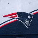 39THIRTY NFL SIDE LINE 2023 ニューイングランド・ペイトリオッツ ホワイト × ネイビー グレーアンダーバイザー - 13717101-SM | NEW ERA ニューエラ公式オンラインストア