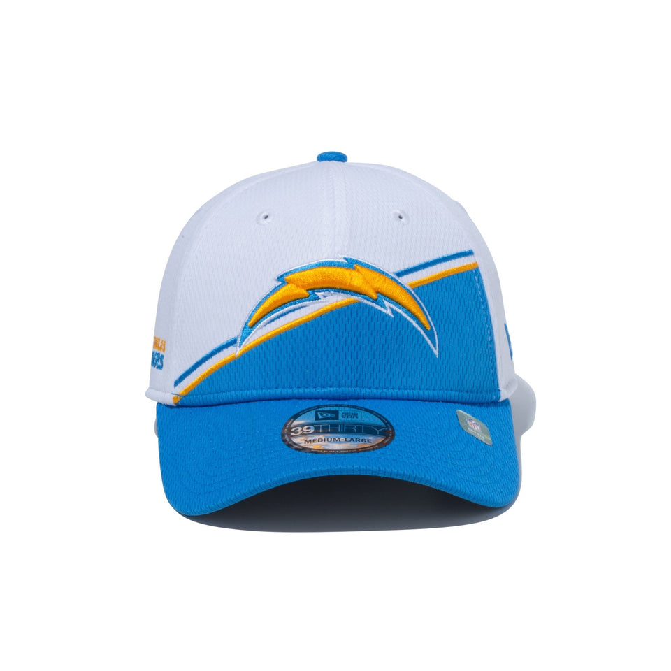 39THIRTY NFL SIDE LINE 2023 ロサンゼルス・チャージャーズ ホワイト × ライトブルー グレーアンダーバイザー - 13717104-SM | NEW ERA ニューエラ公式オンラインストア