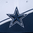 39THIRTY NFL SIDE LINE 2023 ダラス・カウボーイズ ホワイト × ネイビー グレーアンダーバイザー - 13717109-SM | NEW ERA ニューエラ公式オンラインストア
