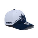 39THIRTY NFL SIDE LINE 2023 ダラス・カウボーイズ ホワイト × ネイビー グレーアンダーバイザー - 13717109-SM | NEW ERA ニューエラ公式オンラインストア