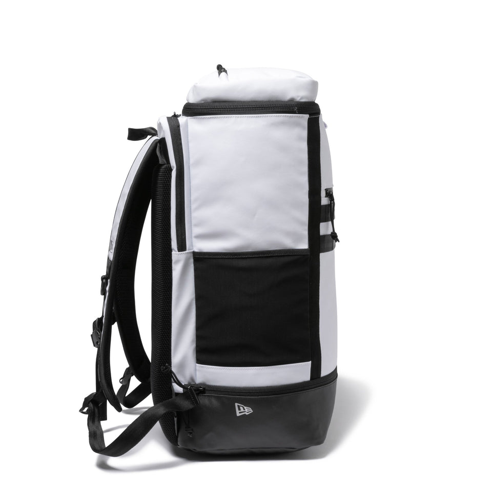 ボックスパック ラージ 46L プリントロゴ TPU ホワイト × ブラック - 13061368-OSFM | NEW ERA ニューエラ公式オンラインストア