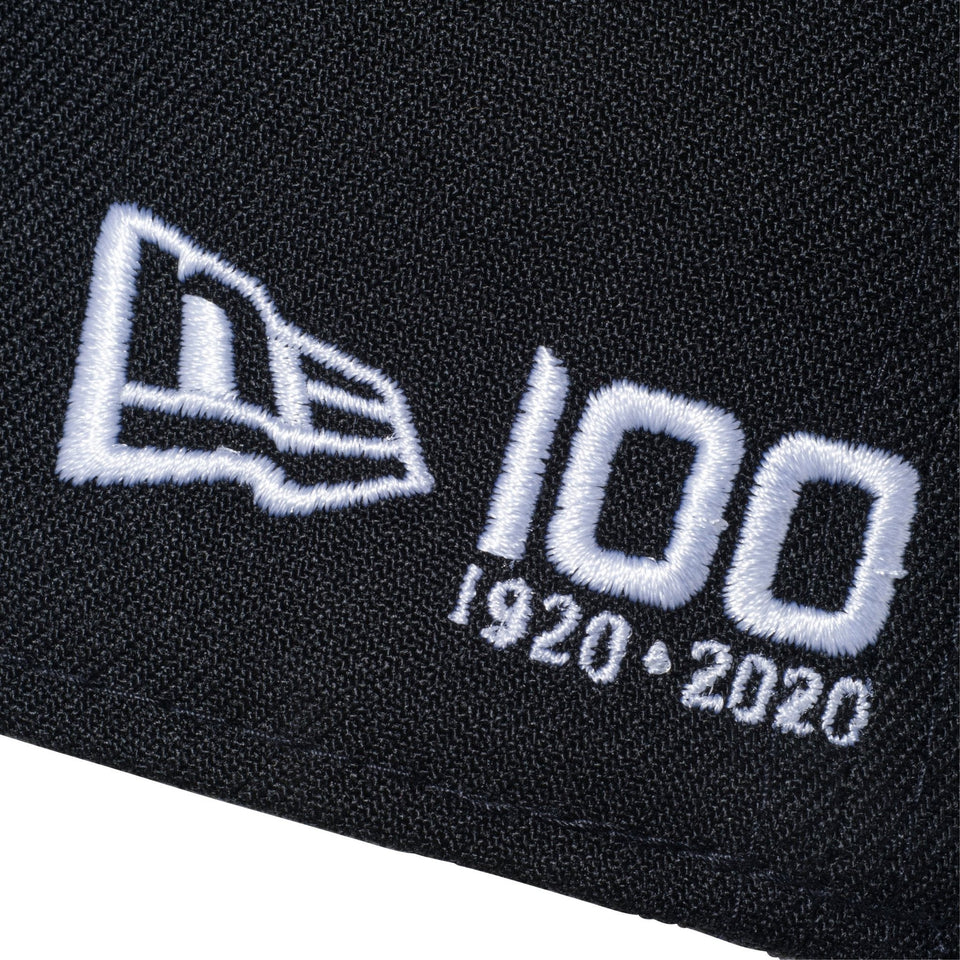 59FIFTY ニューエラ 100周年ロゴ サイド ブラック × ホワイト - 12326436-700 | NEW ERA ニューエラ公式オンラインストア