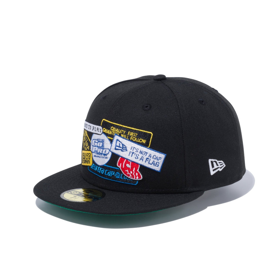 59FIFTY オールドロゴパッチ ブラック - 12326394-700 | NEW ERA ニューエラ公式オンラインストア