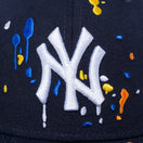 59FIFTY スプラッシュ エンブロイダリー ニューヨーク・ヤンキース ネイビー - 12326415-700 | NEW ERA ニューエラ公式オンラインストア