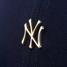59FIFTY ニューヨーク・ヤンキース メタルミニロゴ ネイビー × ゴールド - 12362260-700 | NEW ERA ニューエラ公式オンラインストア