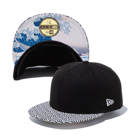 NEW ERA 59FIFTY 葛飾北斎 「神奈川沖浪裏」サイズ7 3/8 59fifty-12860667-700-new-era-
