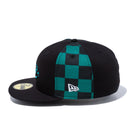 59FIFTY 鬼滅の刃 竈門炭治郎 フラッグロゴ ブラック - 13061687-700 | NEW ERA ニューエラ公式オンラインストア